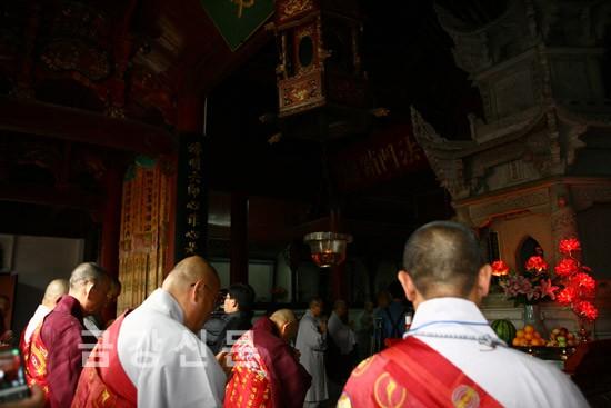 Tình hữu nghị Thiền phái Thiên Thai Hàn - Trung