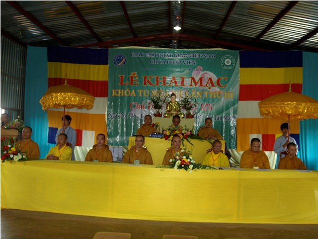 ĐăkNông: Khóa tu mùa hè 2011 long trọng khai mạc tại chùa Pháp Viên