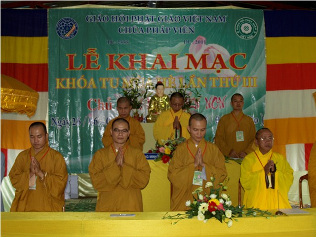 ĐăkNông: Khóa tu mùa hè 2011 long trọng khai mạc tại chùa Pháp Viên