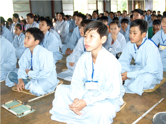 ĐăkNông: Khóa tu mùa hè 2011 long trọng khai mạc tại chùa Pháp Viên