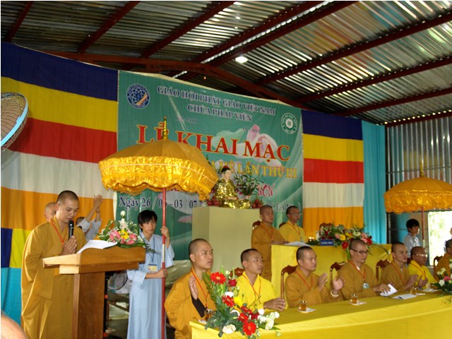 ĐăkNông: Khóa tu mùa hè 2011 long trọng khai mạc tại chùa Pháp Viên