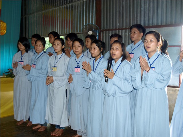 ĐăkNông: Khóa tu mùa hè 2011 long trọng khai mạc tại chùa Pháp Viên