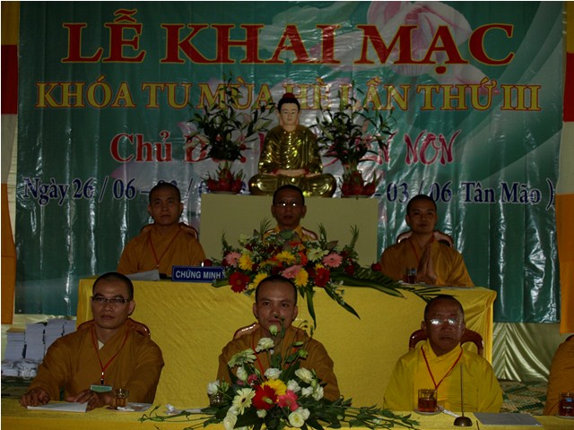 ĐăkNông: Khóa tu mùa hè 2011 long trọng khai mạc tại chùa Pháp Viên