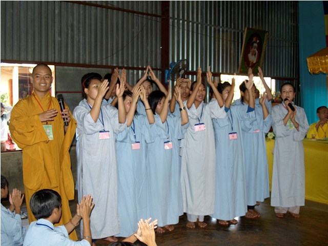 ĐăkNông: Khóa tu mùa hè 2011 long trọng khai mạc tại chùa Pháp Viên