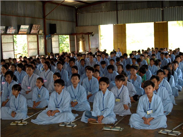 ĐăkNông: Khóa tu mùa hè 2011 long trọng khai mạc tại chùa Pháp Viên