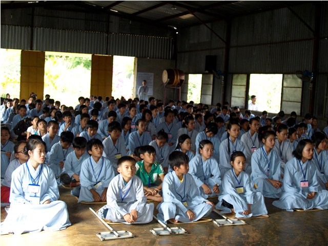 ĐăkNông: Khóa tu mùa hè 2011 long trọng khai mạc tại chùa Pháp Viên