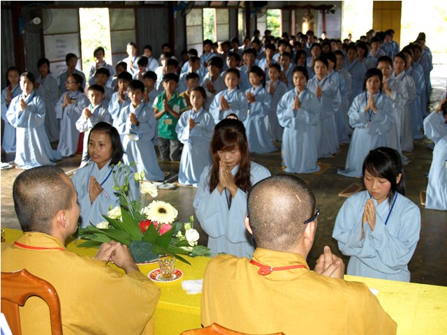 ĐăkNông: Khóa tu mùa hè 2011 long trọng khai mạc tại chùa Pháp Viên