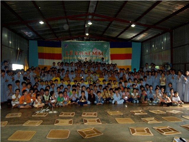 ĐăkNông: Khóa tu mùa hè 2011 long trọng khai mạc tại chùa Pháp Viên