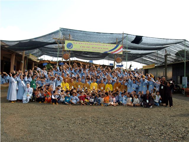 ĐăkNông: Khóa tu mùa hè 2011 long trọng khai mạc tại chùa Pháp Viên