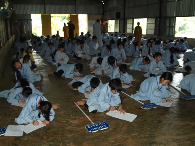 Những hình ảnh ngày tu thứ 4 khóa tu “ Búp sen non”