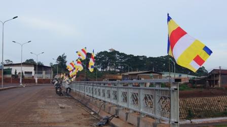 Đăk Nông: Công tác chuẩn bị Phật đản tại chùa tỉnh hội