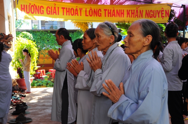 Lễ tự tứ và tổng kết sáu tháng đầu năm của tỉnh hội Phật giáo Đăk Nông