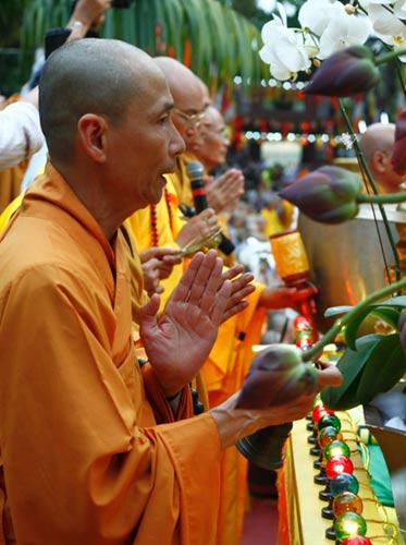 Hàng nghìn người chen chân dự đại lễ Phật đản