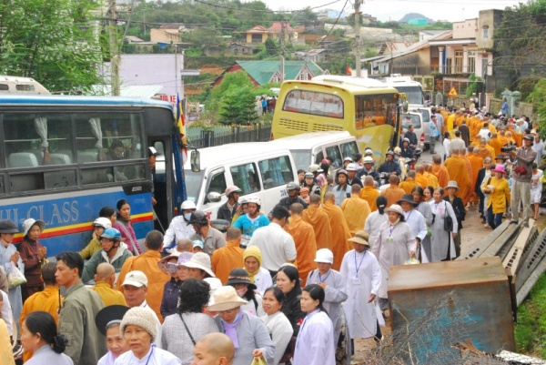 Chùm ảnh: Nét đẹp của Tăng đoàn Khất sĩ
