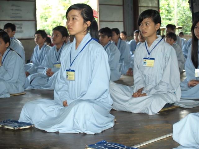 Chùm ảnh: Ngày tu thứ ba trên vùng Cao nguyên