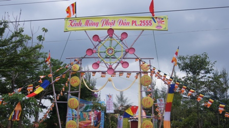 Đăk Nông: Không khí Phật đản tại huyện hội PG Đăk R’lấp