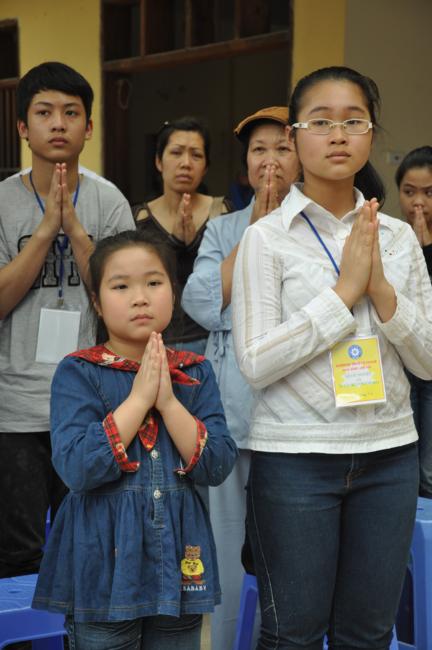 Học sinh Thủ đô được tư vấn thi ĐH tại... chùa