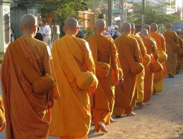 Chùm ảnh: Nét đẹp của Tăng đoàn Khất sĩ