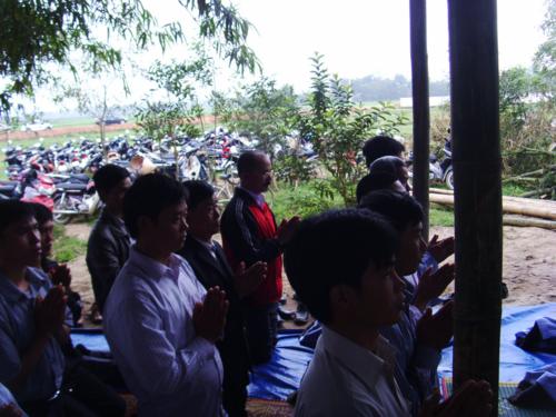 Chùa Giai Lam : Hơn 400 trăm Phật tử về   tham dự Lễ Quy Y