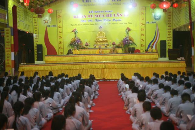 Lâm Đồng: Chùm ảnh sinh hoạt tại khóa tu mùa hè chùa Giác Hải