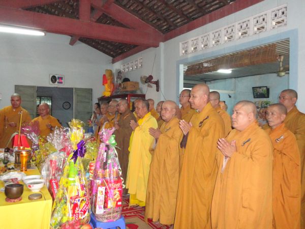 Hóc môn: Chùa Linh Sơn long trọng tổ chức lễ húy nhựt ân sư