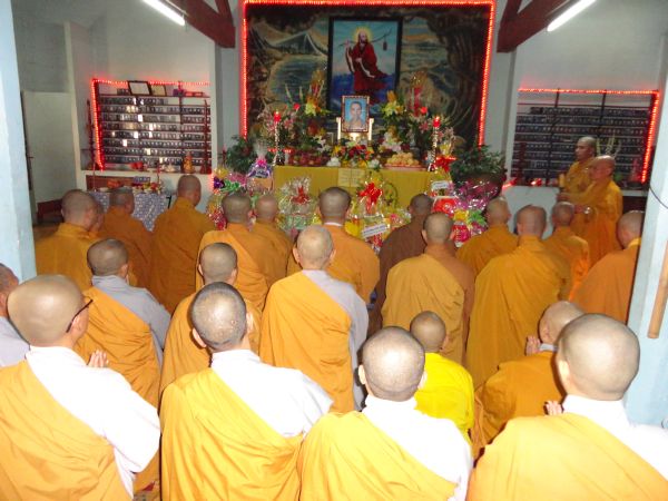 Hóc môn: Chùa Linh Sơn long trọng tổ chức lễ húy nhựt ân sư