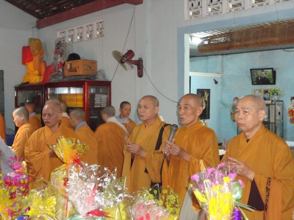Hóc môn: Chùa Linh Sơn long trọng tổ chức lễ húy nhựt ân sư