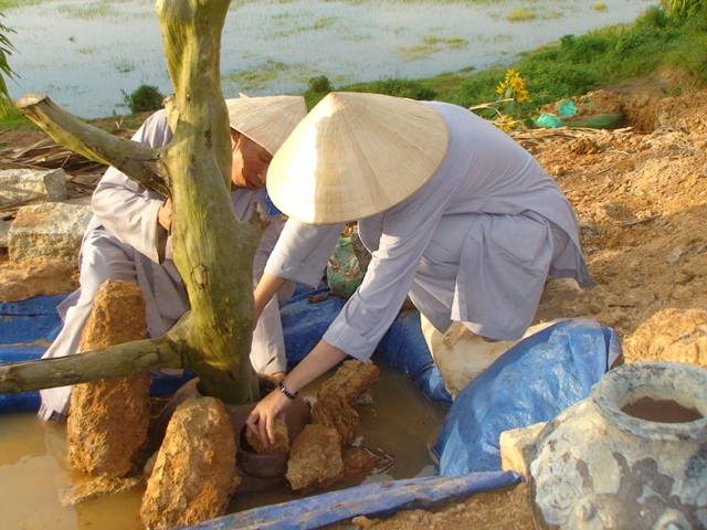 Chùm ảnh chuẩn bị lễ truyền thống lần thứ 4 trường TCPH Đồng Nai