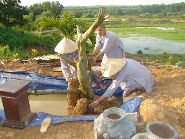 Chùm ảnh chuẩn bị lễ truyền thống lần thứ 4 trường TCPH Đồng Nai