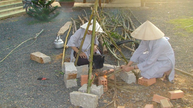 Chùm ảnh chuẩn bị lễ truyền thống lần thứ 4 trường TCPH Đồng Nai