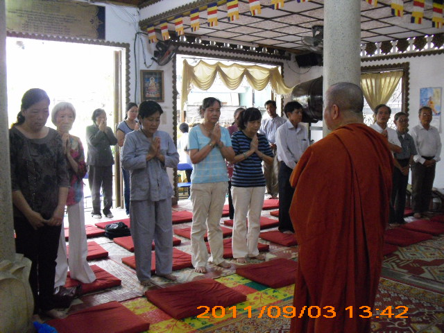 Chùa Phổ Minh tiếp đón HT Tăng thống Bangladesh và HT Hiệu trưởng trường Đại Học Mahachulalongkornrajavijjalaya Thái Lan