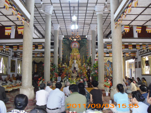 Chùa Phổ Minh tiếp đón HT Tăng thống Bangladesh và HT Hiệu trưởng trường Đại Học Mahachulalongkornrajavijjalaya Thái Lan