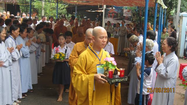 Củ Chi: Đại lễ Bổ nhiệm Trụ trì và Đặt đá trùng tu chùa Pháp Thiện