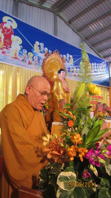 Củ Chi: Đại lễ Bổ nhiệm Trụ trì và Đặt đá trùng tu chùa Pháp Thiện