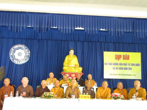 Họp báo về Hội thảo ướng dẫn Phật tử toàn quốc tại TP. Đà Nẵng