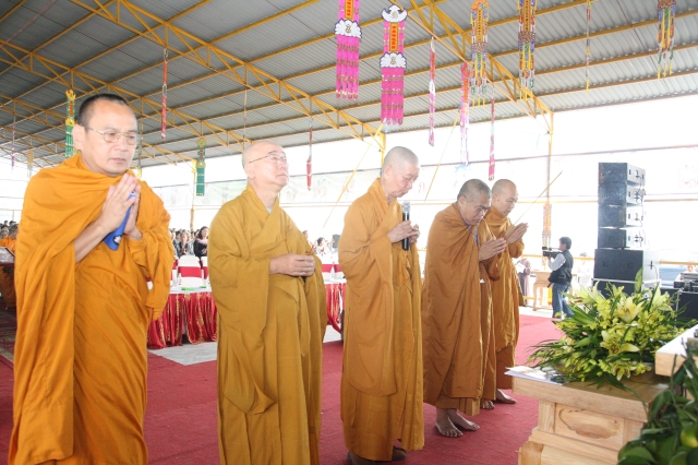 BÌNH CHÁNH: Rộn ràng không khí trước phút lễ đặt đá xây dựng Học viện mới tại TP.HCM