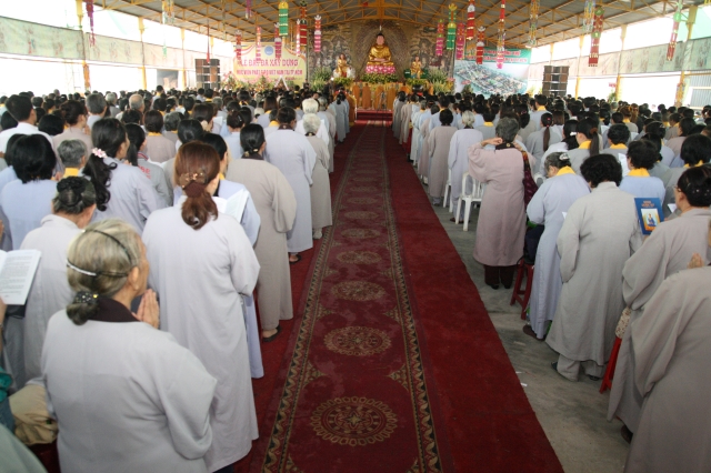 BÌNH CHÁNH: Rộn ràng không khí trước phút lễ đặt đá xây dựng Học viện mới tại TP.HCM