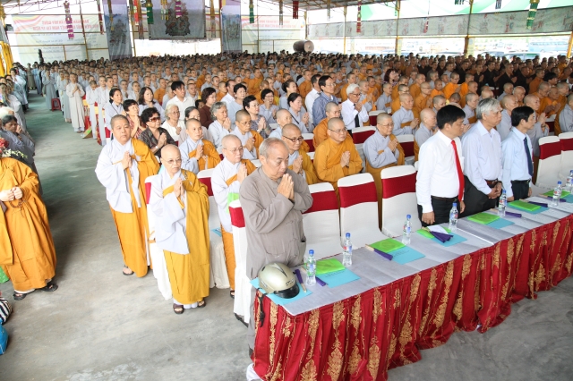 BÌNH CHÁNH: Rộn ràng không khí trước phút lễ đặt đá xây dựng Học viện mới tại TP.HCM