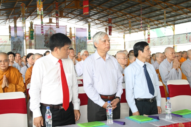 BÌNH CHÁNH: Rộn ràng không khí trước phút lễ đặt đá xây dựng Học viện mới tại TP.HCM