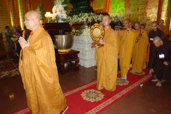 Lễ Thượng Bảng Chùa Quốc Ân Khải Tường - An Vị Tôn Tượng Phật Ngọc