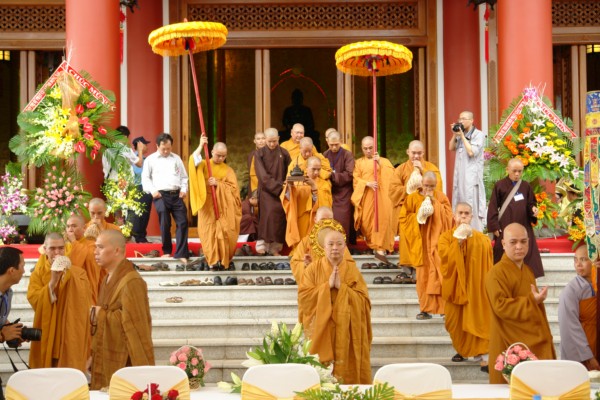 Lễ Thượng Bảng Chùa Quốc Ân Khải Tường - An Vị Tôn Tượng Phật Ngọc