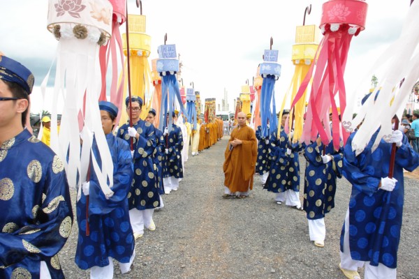 Lễ Thượng Bảng Chùa Quốc Ân Khải Tường - An Vị Tôn Tượng Phật Ngọc