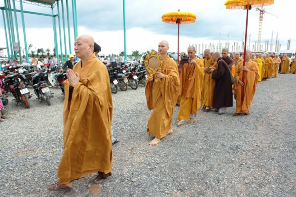 Lễ Thượng Bảng Chùa Quốc Ân Khải Tường - An Vị Tôn Tượng Phật Ngọc