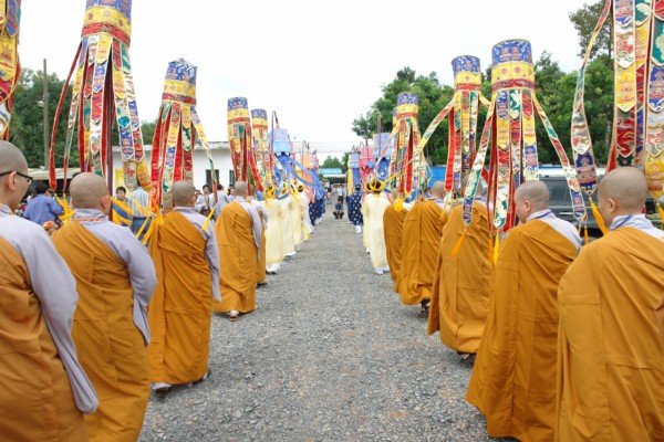 Lễ Thượng Bảng Chùa Quốc Ân Khải Tường - An Vị Tôn Tượng Phật Ngọc