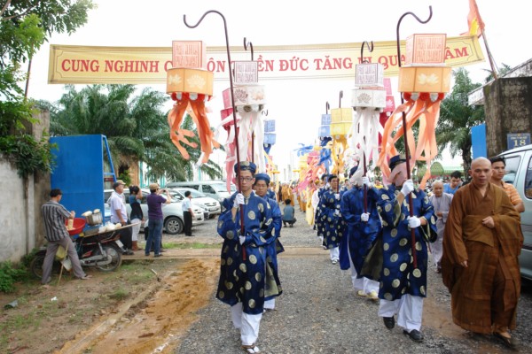 Lễ Thượng Bảng Chùa Quốc Ân Khải Tường - An Vị Tôn Tượng Phật Ngọc