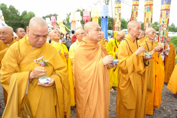 Lễ Thượng Bảng Chùa Quốc Ân Khải Tường - An Vị Tôn Tượng Phật Ngọc