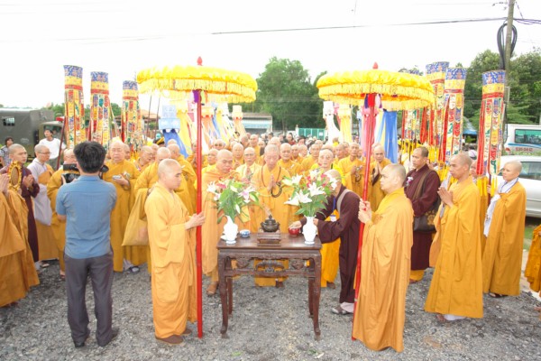 Lễ Thượng Bảng Chùa Quốc Ân Khải Tường - An Vị Tôn Tượng Phật Ngọc