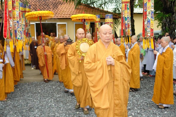 Lễ Thượng Bảng Chùa Quốc Ân Khải Tường - An Vị Tôn Tượng Phật Ngọc