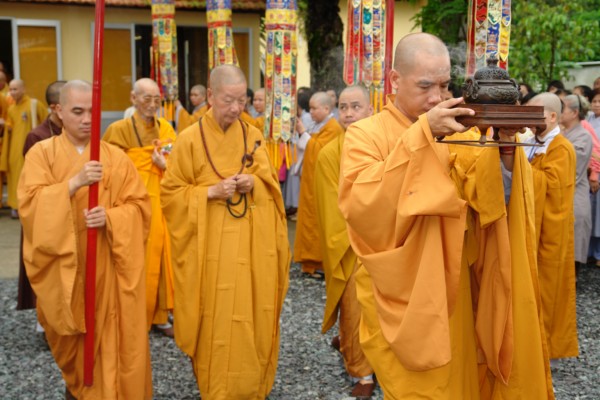 Lễ Thượng Bảng Chùa Quốc Ân Khải Tường - An Vị Tôn Tượng Phật Ngọc