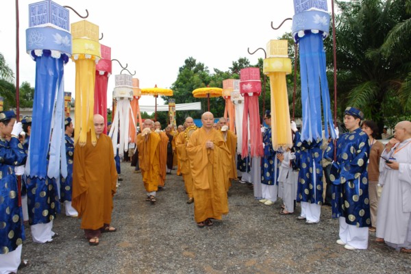 Lễ Thượng Bảng Chùa Quốc Ân Khải Tường - An Vị Tôn Tượng Phật Ngọc